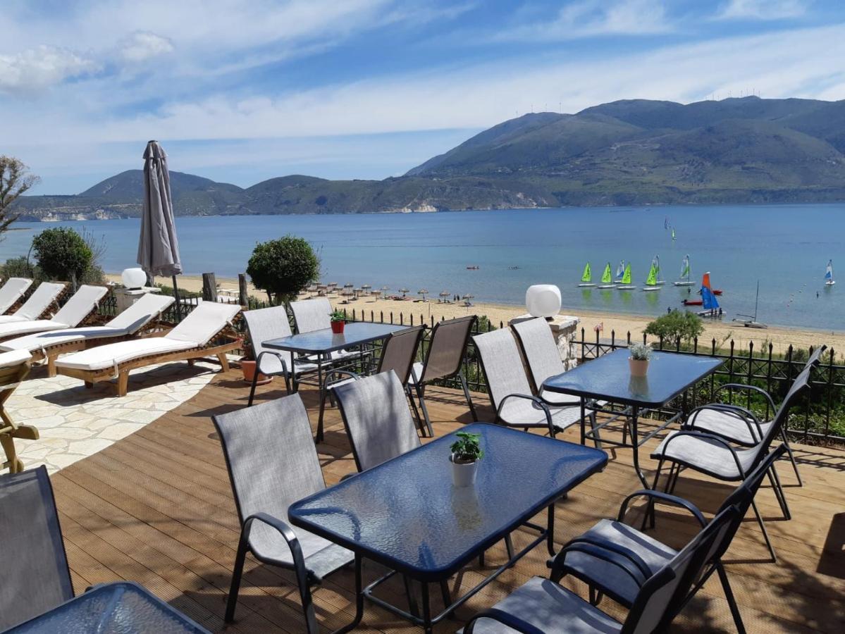 Lazaratos Hotel Kouvalata Bagian luar foto